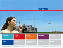 Tablet Screenshot of fatton.com